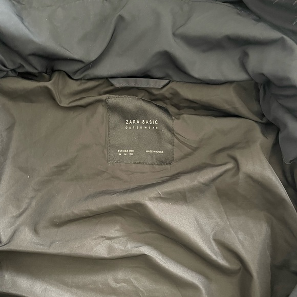 Zara Navy Blue Puffer - Picture 3 of 4